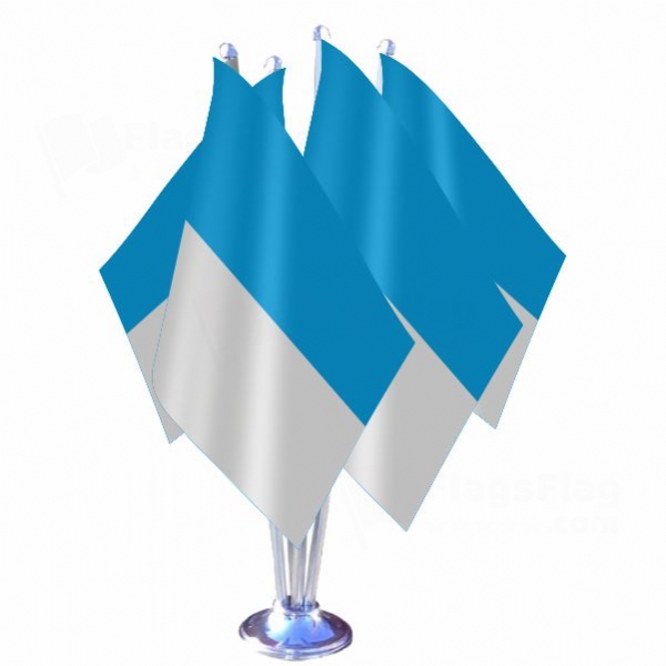 Free State Of Schwarzburg Rudolstadt Quadruple Table Flag