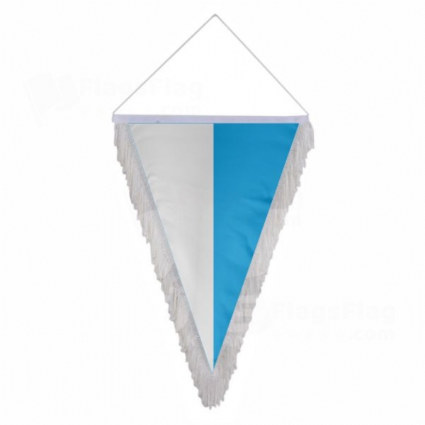 Free State Of Schwarzburg Rudolstadt Triangle Fringed Streamers