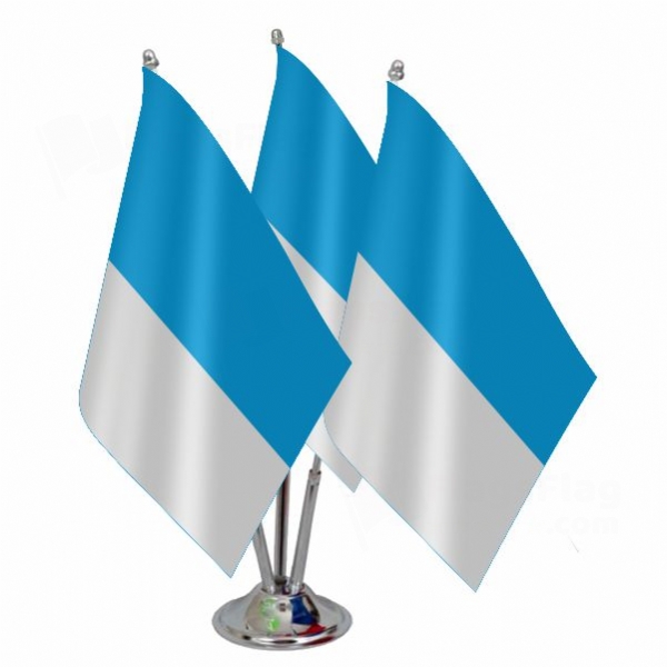 Free State Of Schwarzburg Rudolstadt Triple Table Flag