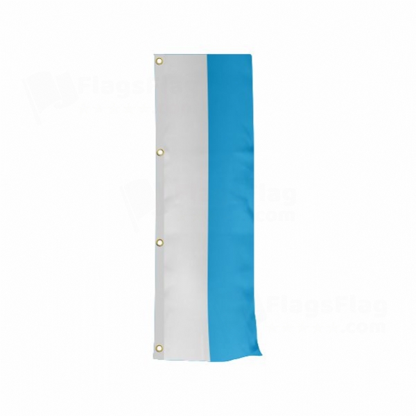Free State Of Schwarzburg Rudolstadt Vertically Raised Flags