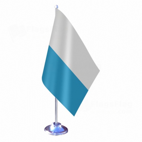 Free State Of Schwarzburg Sondershausen Single Table Flag
