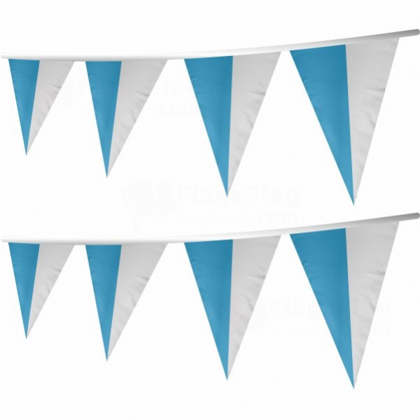 Free State Of Schwarzburg Sondershausen Stringed Triangle Flag