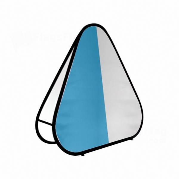 Free State Of Schwarzburg Sondershausen Triangle Fabric Banner Display Stands