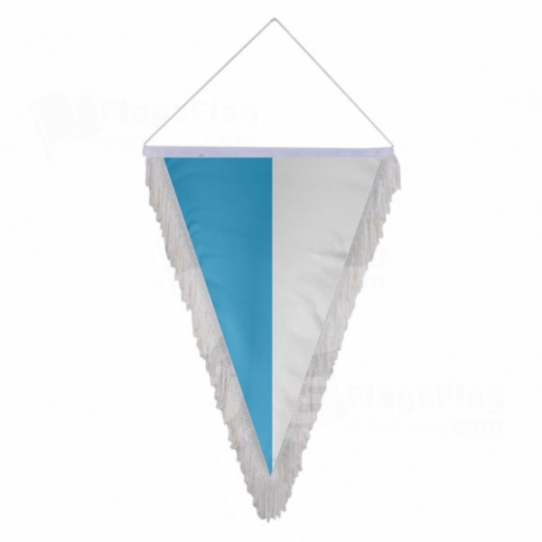 Free State Of Schwarzburg Sondershausen Triangle Fringed Streamers