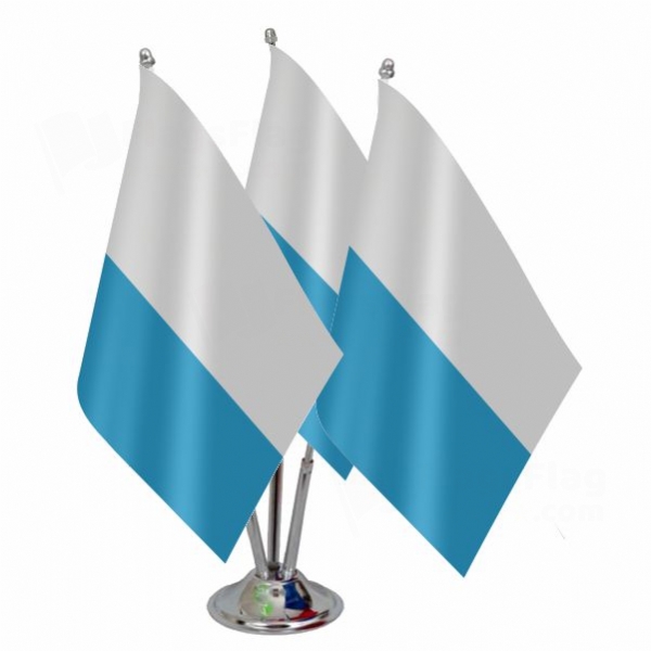 Free State Of Schwarzburg Sondershausen Triple Table Flag