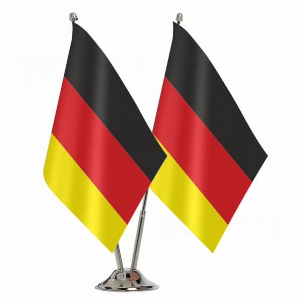 Free State Of Waldeck Pyrmont 2 Table Flags