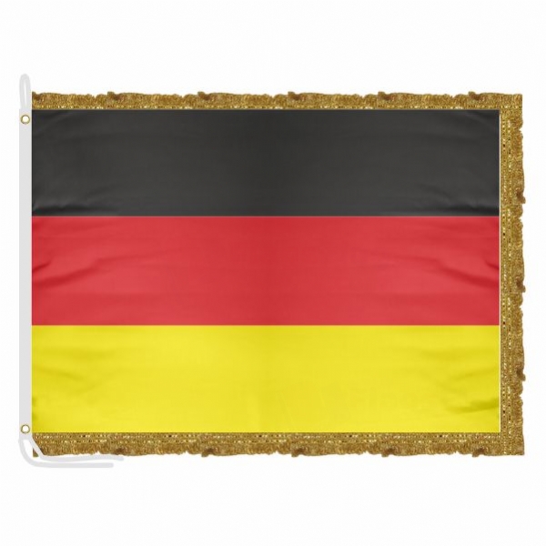 Free State Of Waldeck Pyrmont Satin Office Flag