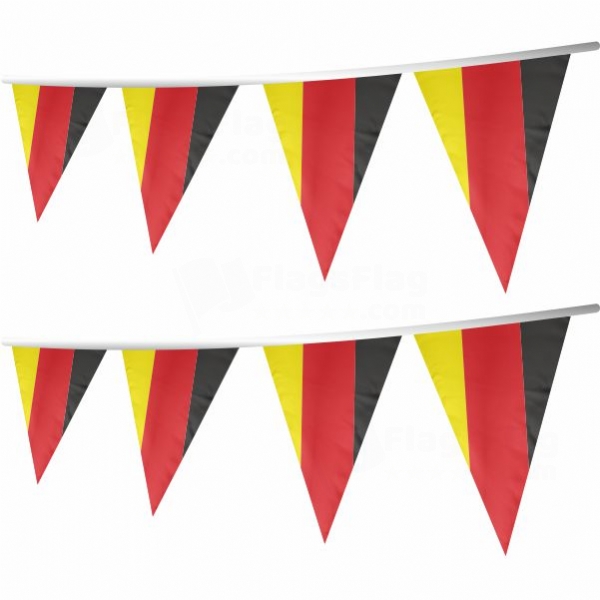 Free State Of Waldeck Pyrmont Stringed Triangle Flag
