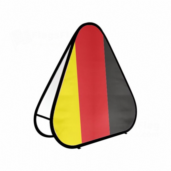 Free State Of Waldeck Pyrmont Triangle Fabric Banner Display Stands