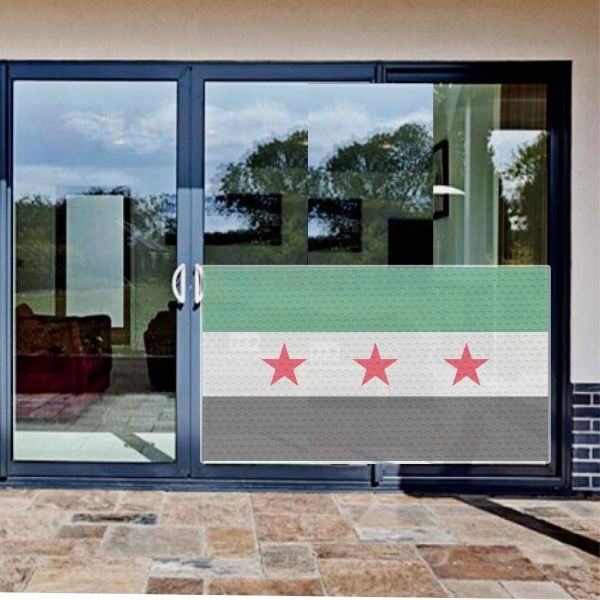 Free Syrian Army Glass Film Free Syrian Army One Way Vision Printing