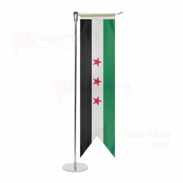 Free Syrian Army L Table Flag