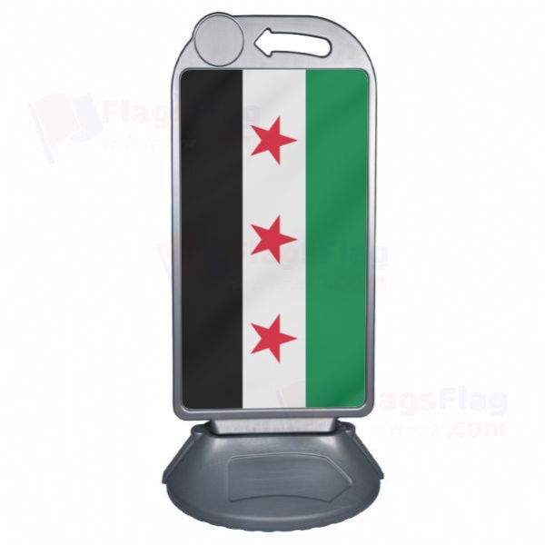 Free Syrian Army Large Plastic Parking Barge