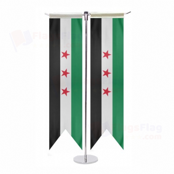 Free Syrian Army T Table Flags