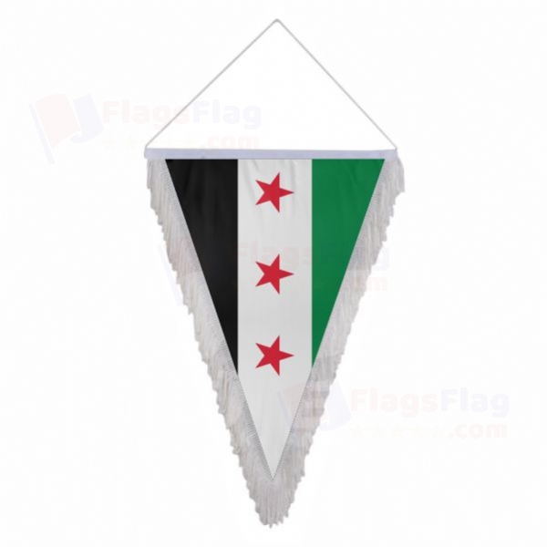 Free Syrian Army Triangle Fringed Streamers
