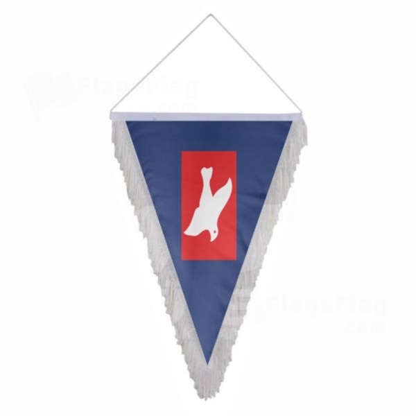 Freedomland Triangle Fringed Streamers