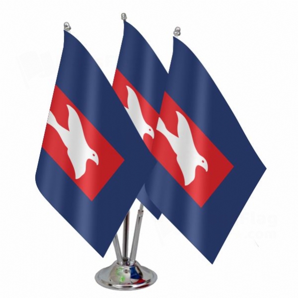 Freedomland Triple Table Flag