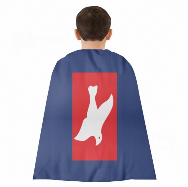 Freedomland Woven Fabric Cloak Digital Printing