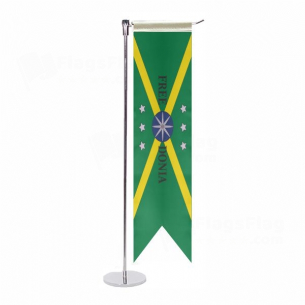 Freedonia L Table Flag