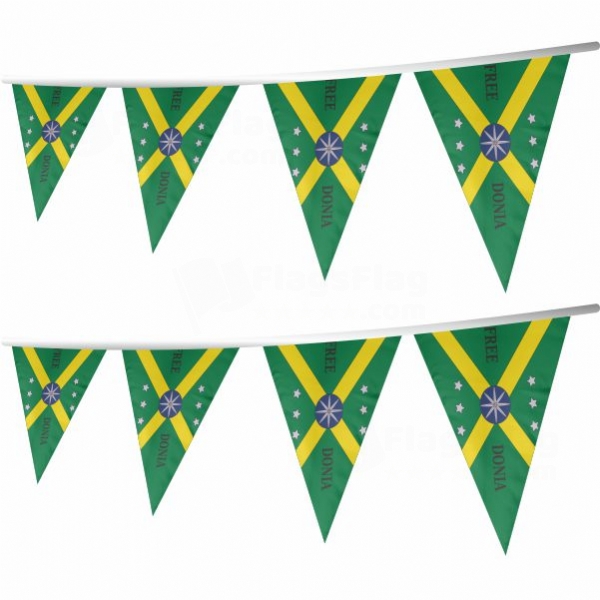 Freedonia Stringed Triangle Flag