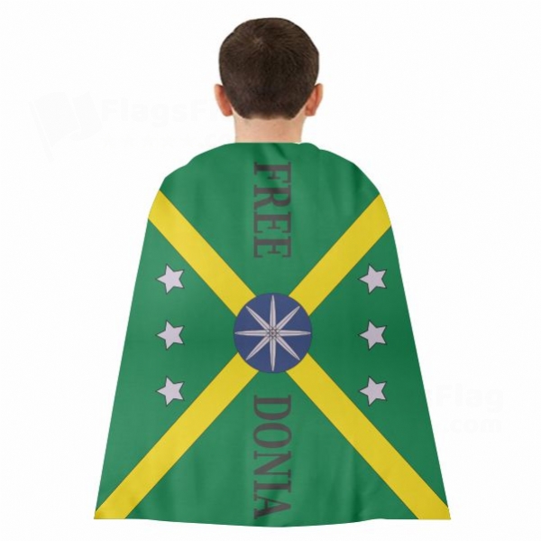 Freedonia Woven Fabric Cloak Digital Printing