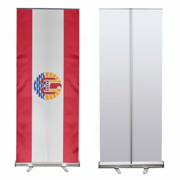 French Polynesia Roll Up Banner