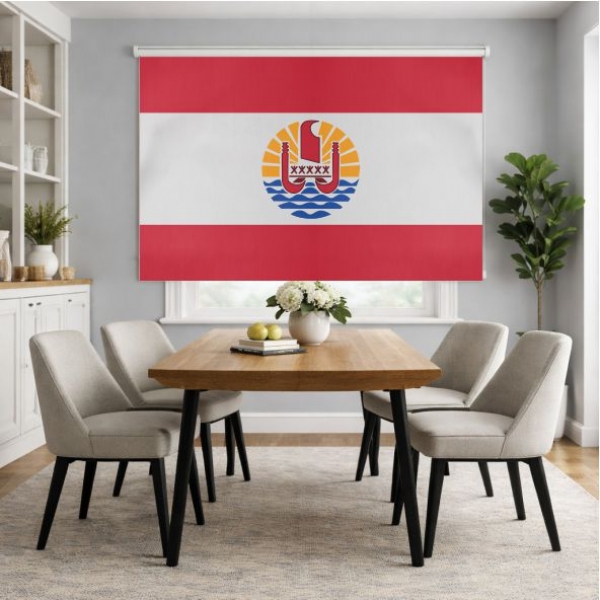 French Polynesia Roller Blinds
