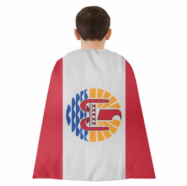French Polynesia Woven Fabric Cloak Digital Printing