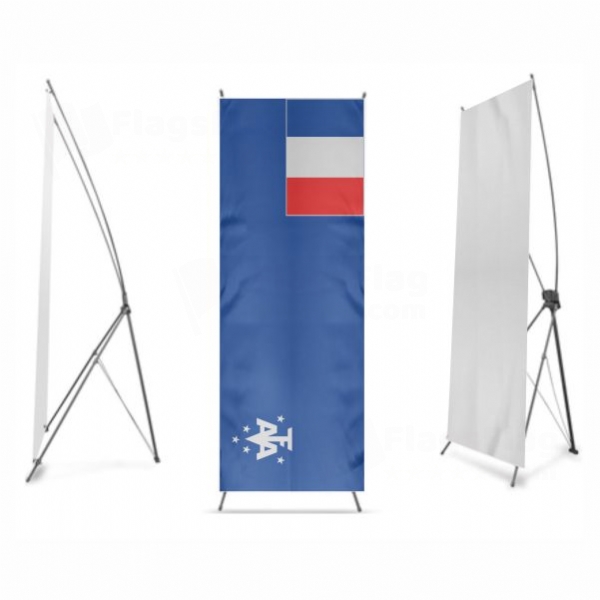 French Southern And Antarctic Lands Digital Print X Banner