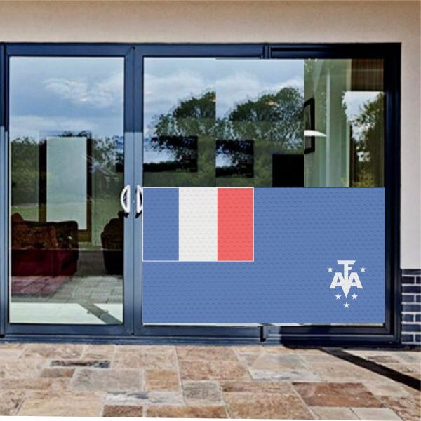 French Southern And Antarctic Lands Glass Film French Southern And Antarctic Lands One Way Vision Printing