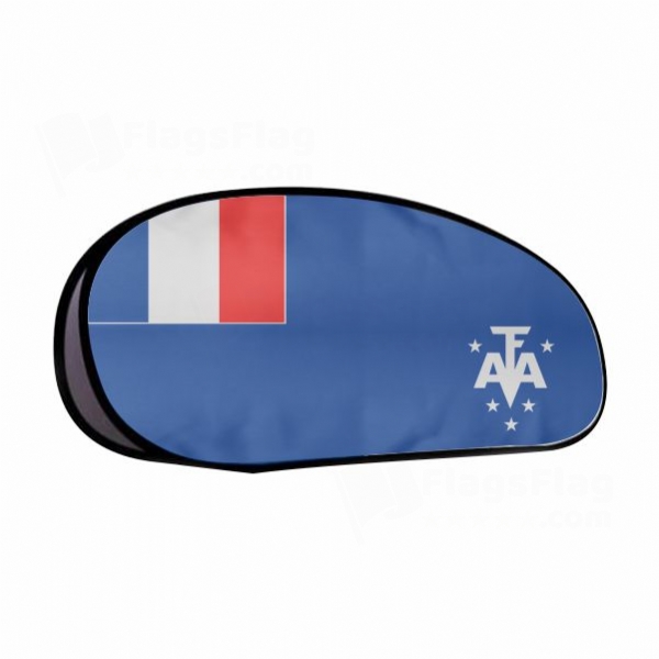 French Southern And Antarctic Lands Horizontal Fabric Banner Display Stands
