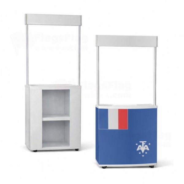 French Southern And Antarctic Lands Square Promotion Stand