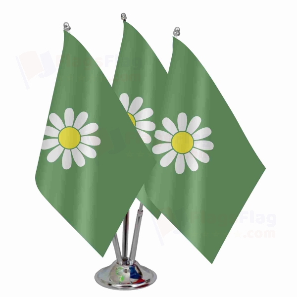 Frestonia Triple Table Flag