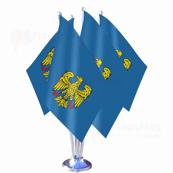 Friuli Quadruple Table Flag