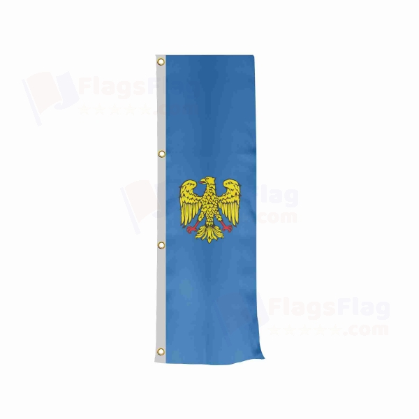 Friuli Vertically Raised Flags