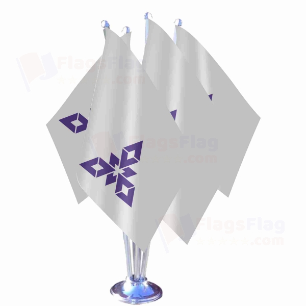 Fukuoka Quadruple Table Flag