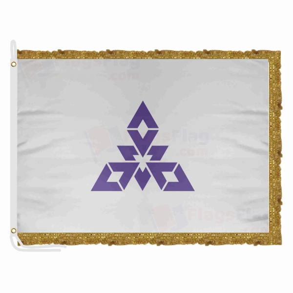 Fukuoka Satin Office Flag