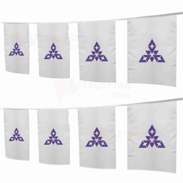 Fukuoka Square String Flags