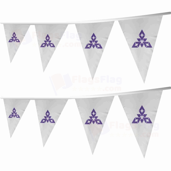 Fukuoka Stringed Triangle Flag