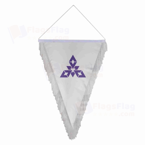 Fukuoka Triangle Fringed Streamers