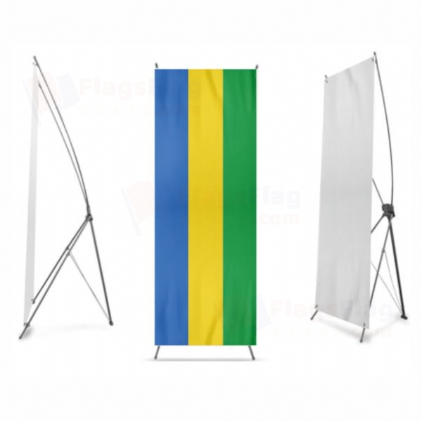 Gabon Digital Print X Banner