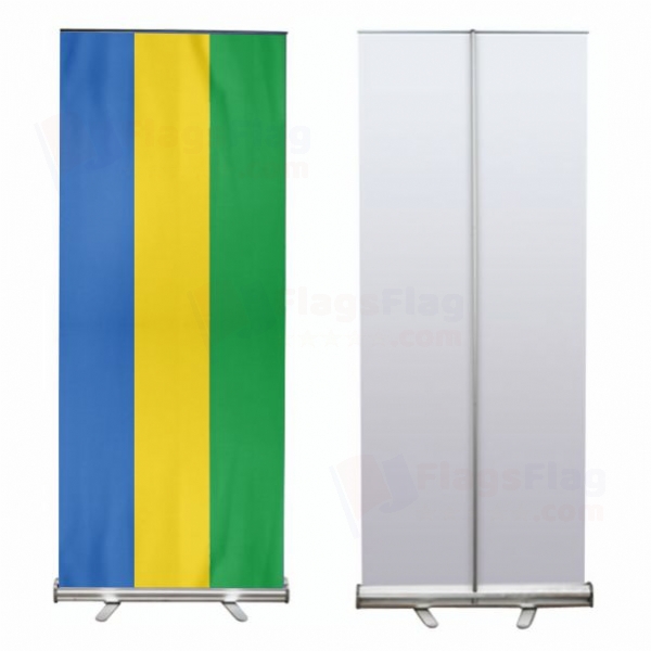Gabon Roll Up Banner
