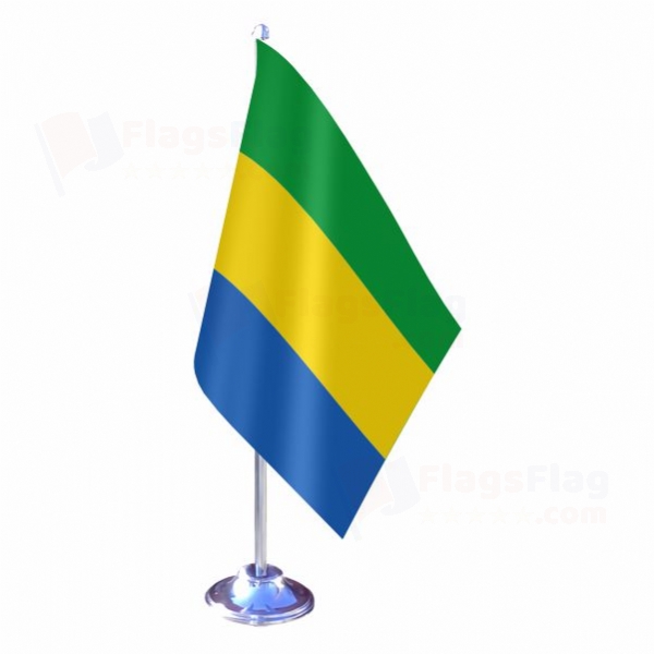 Gabon Single Table Flag