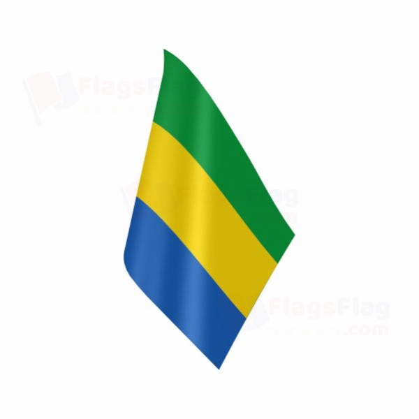 Gabon Table Flag