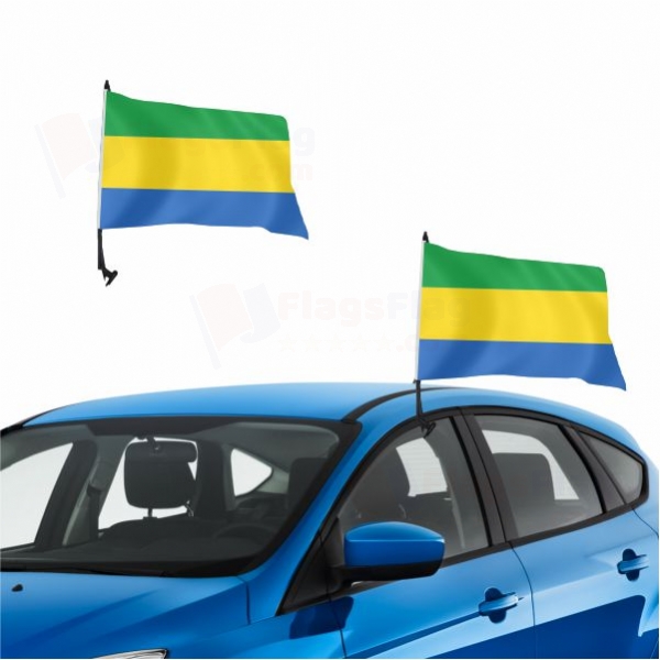 Gabon Vehicle Convoy Flag