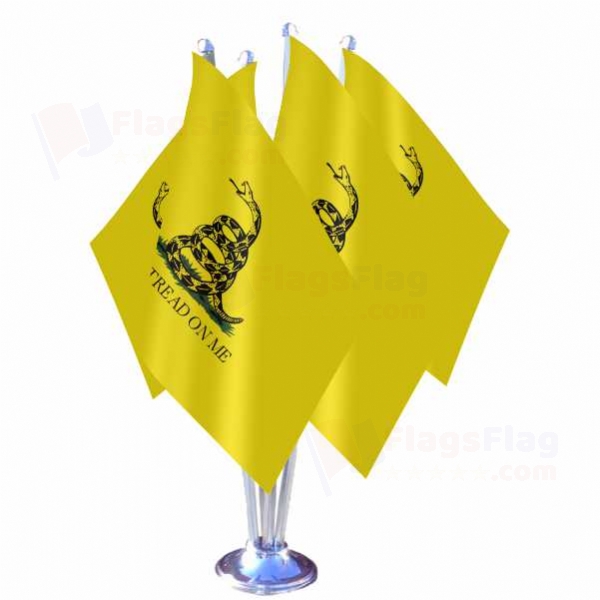 Gadsden Quadruple Table Flag