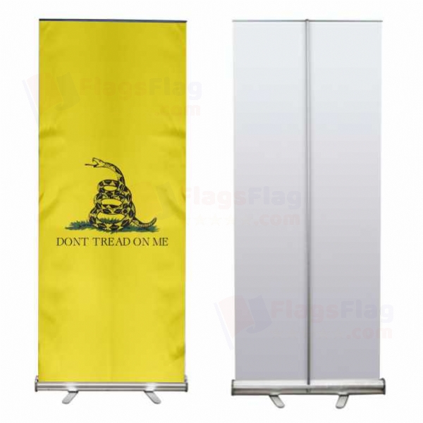 Gadsden Roll Up Banner