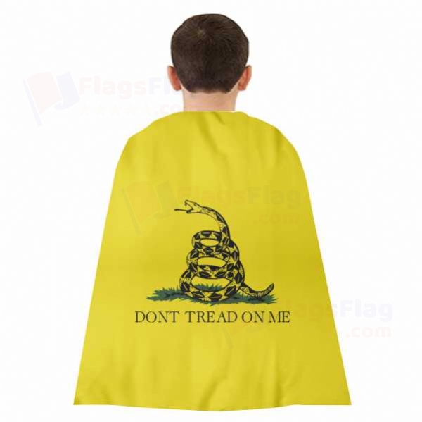Gadsden Woven Fabric Cloak Digital Printing
