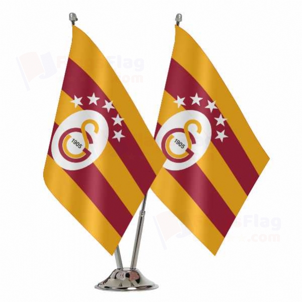 Galatasaray Binary Table Flag