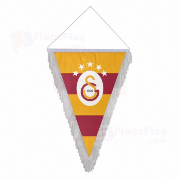 Galatasaray Triangle Fringed Streamers