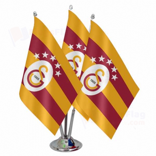 Galatasaray Triple Table Flag